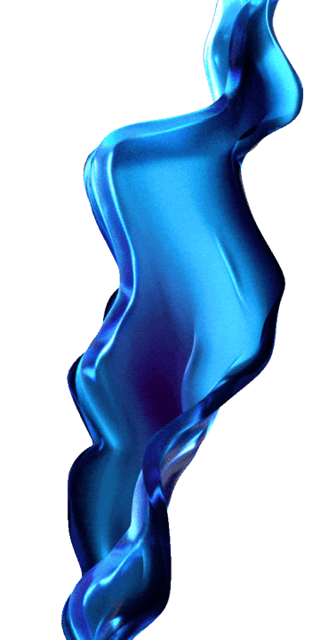 Blue ribbon from the skincare system